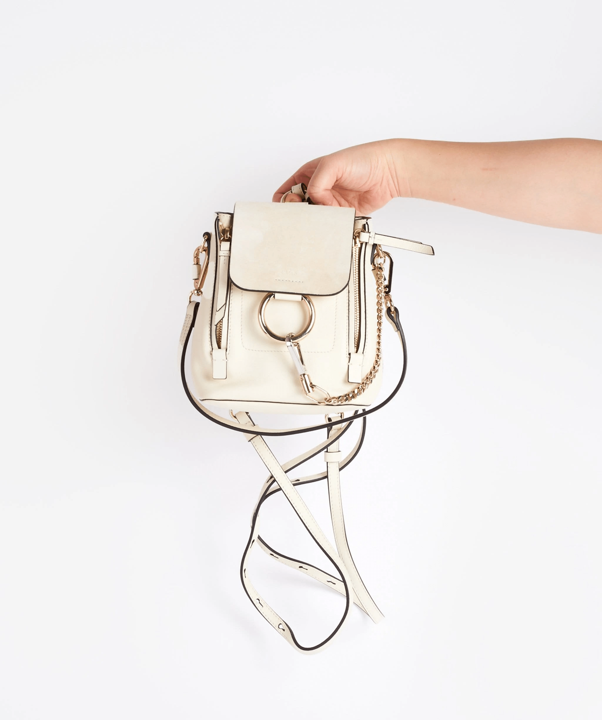 Chloe creme faye backpack LuxuryPromise