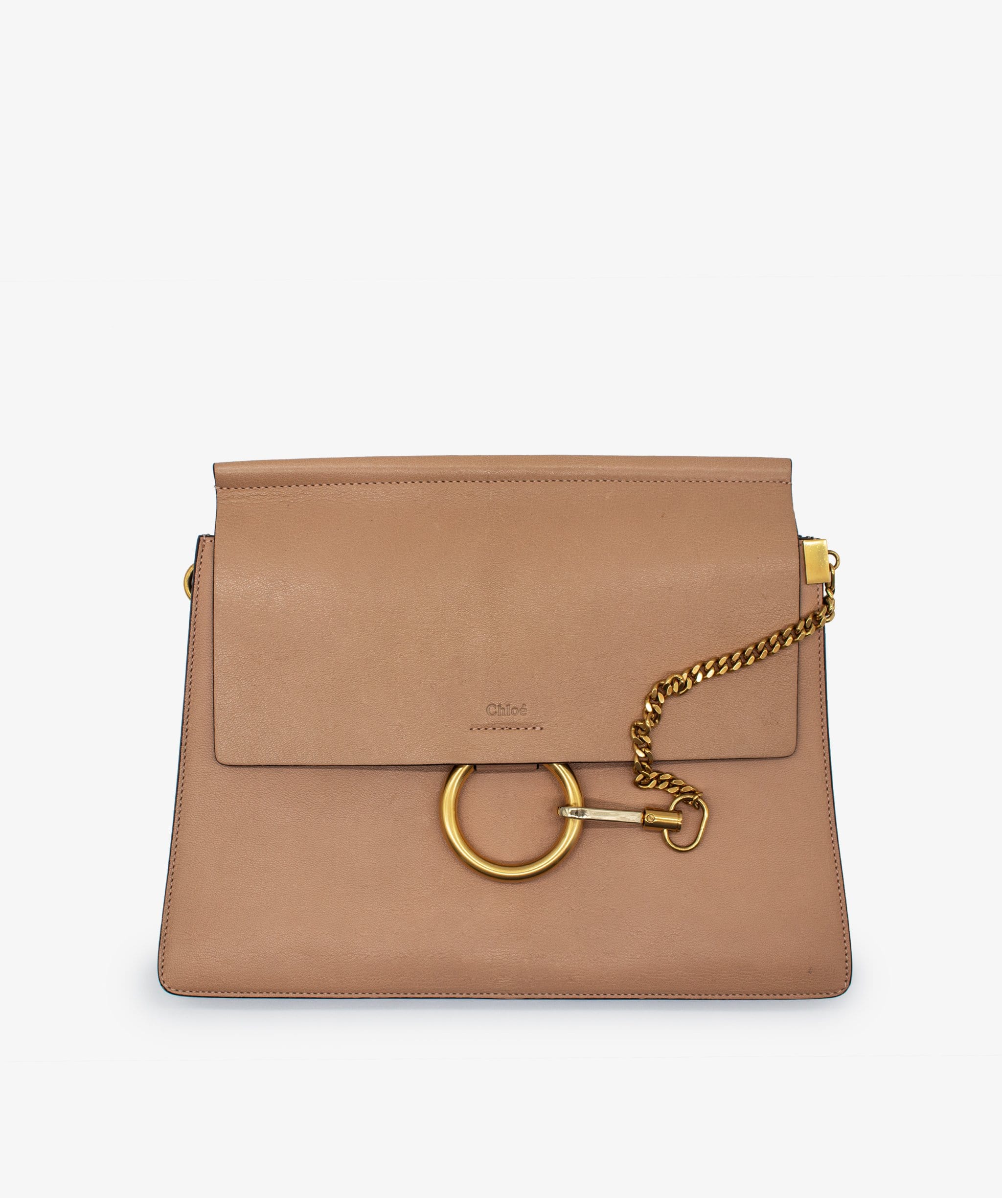 Chloé Chloe Faye Beige Bag RJL1198