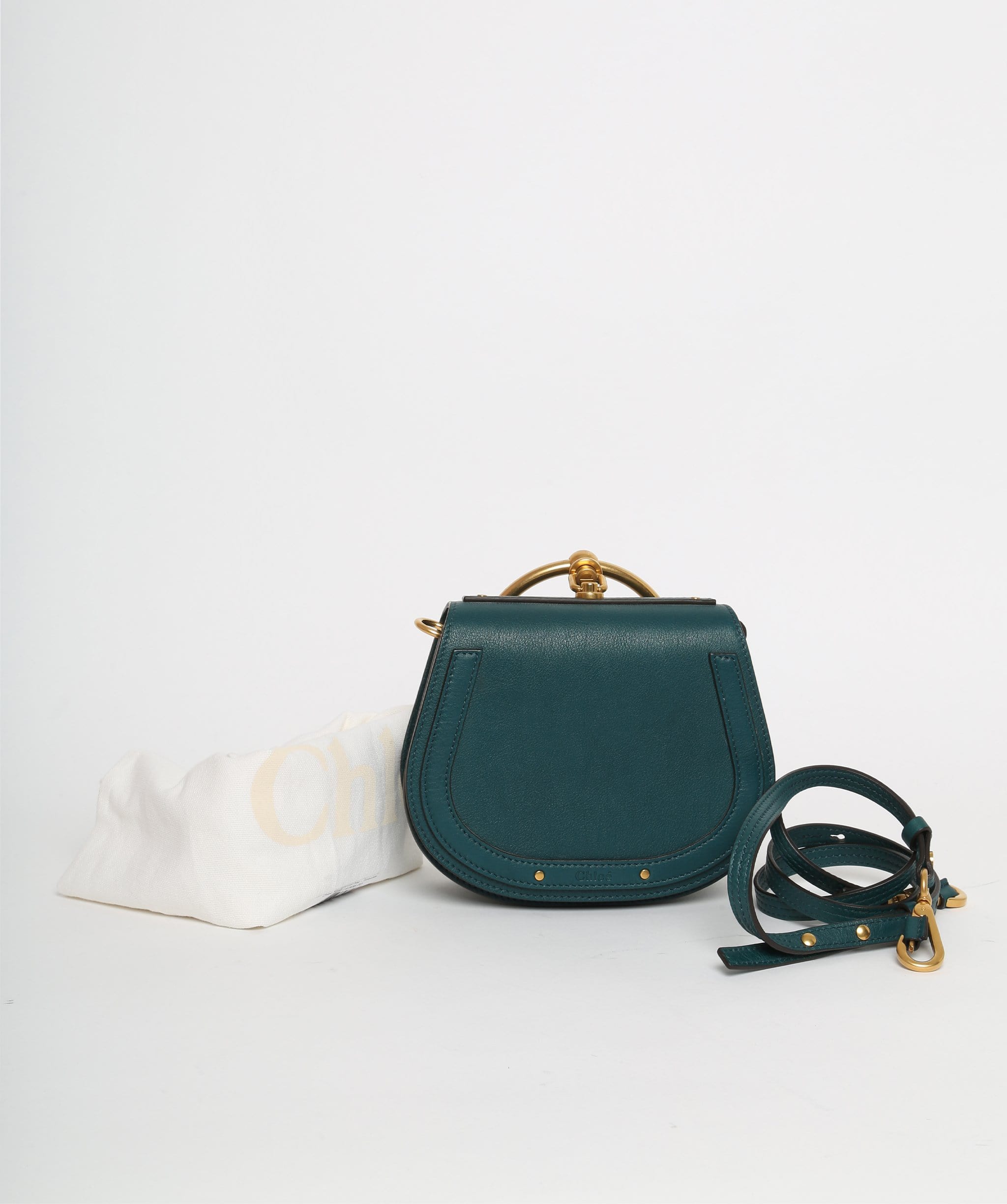 Chloé Chloe Nile Bracelet Bag - Turquoise