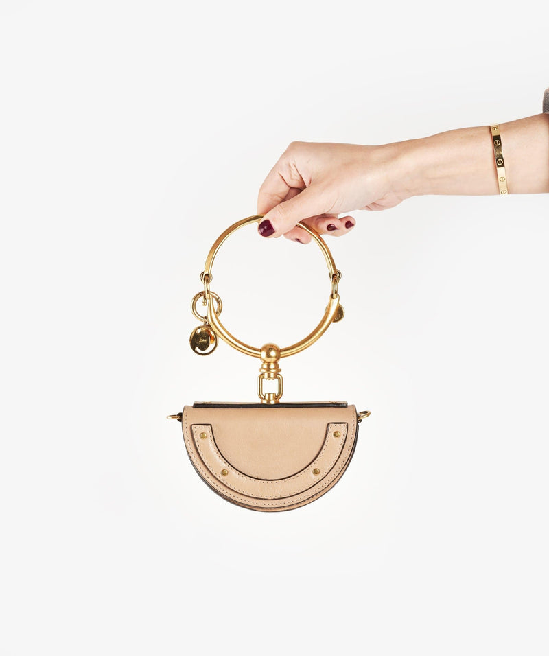 Chloe nile 2025 minaudiere white