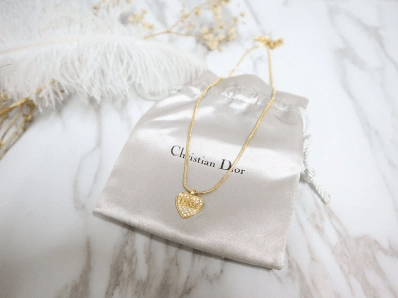 Christian Dior Christian Dior Heart necklace