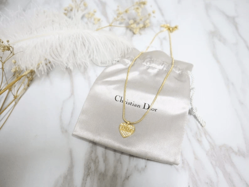 Christian Dior Christian Dior Heart necklace
