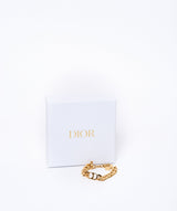 Christian Dior Christian Dior Gold CD Bracelet