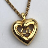 Christian Dior Christian Dior Heart Necklace PXL1428
