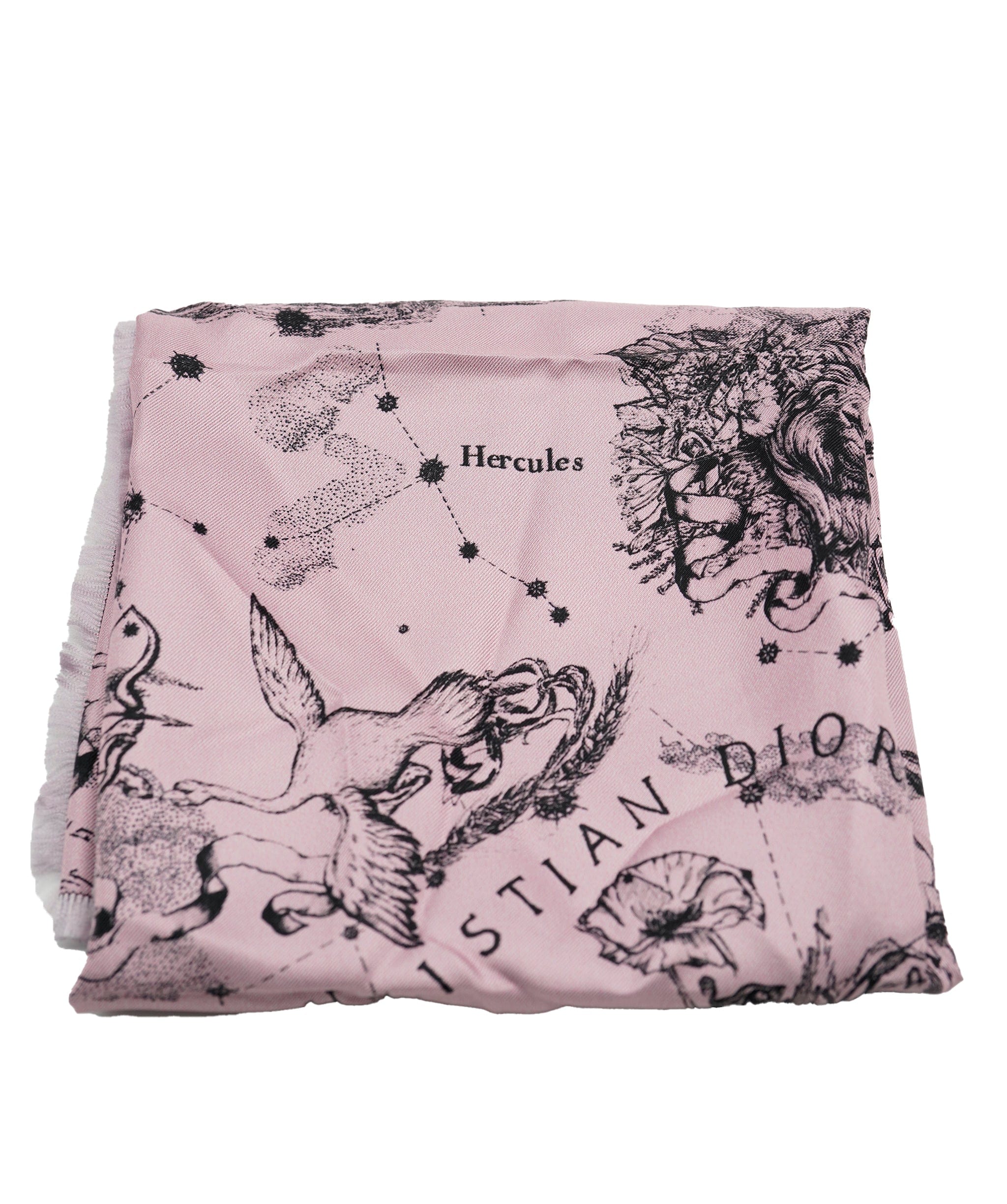 Christian deals dior constellation astrology scarf