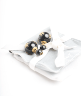 Christian Dior Dior Black Star Stud Earrings