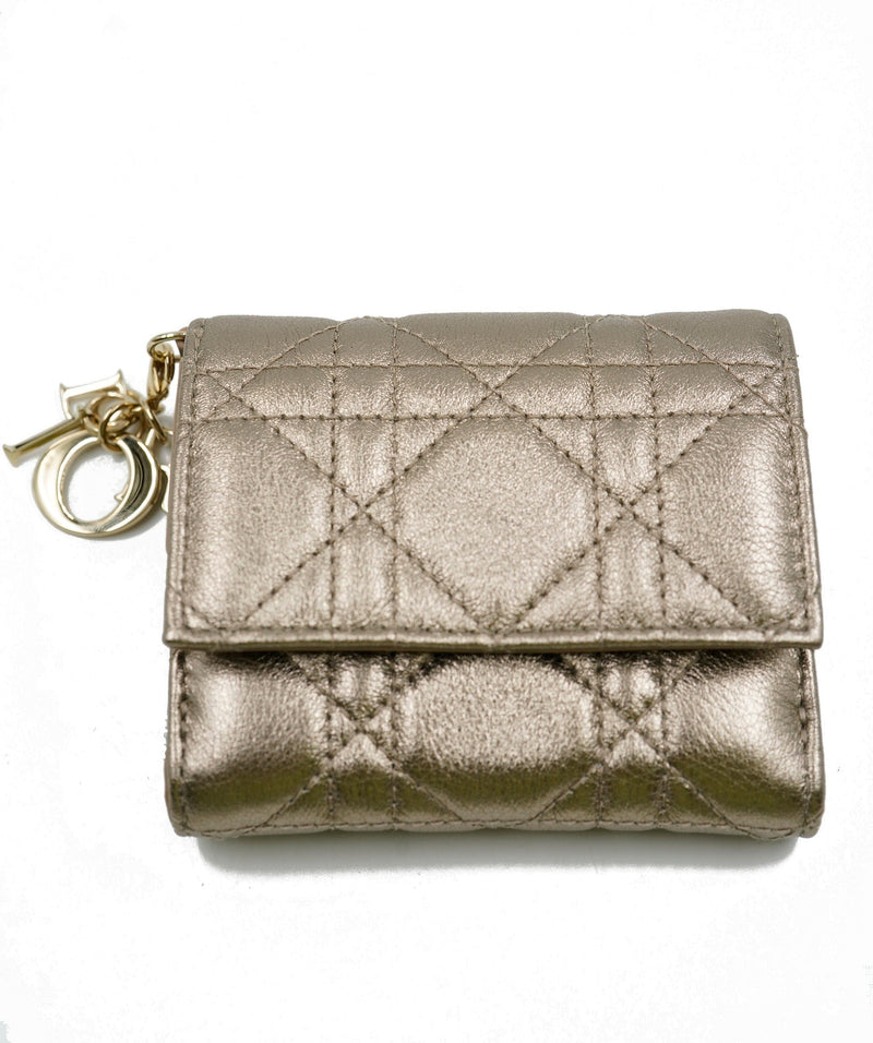 Lady dior lotus online wallet