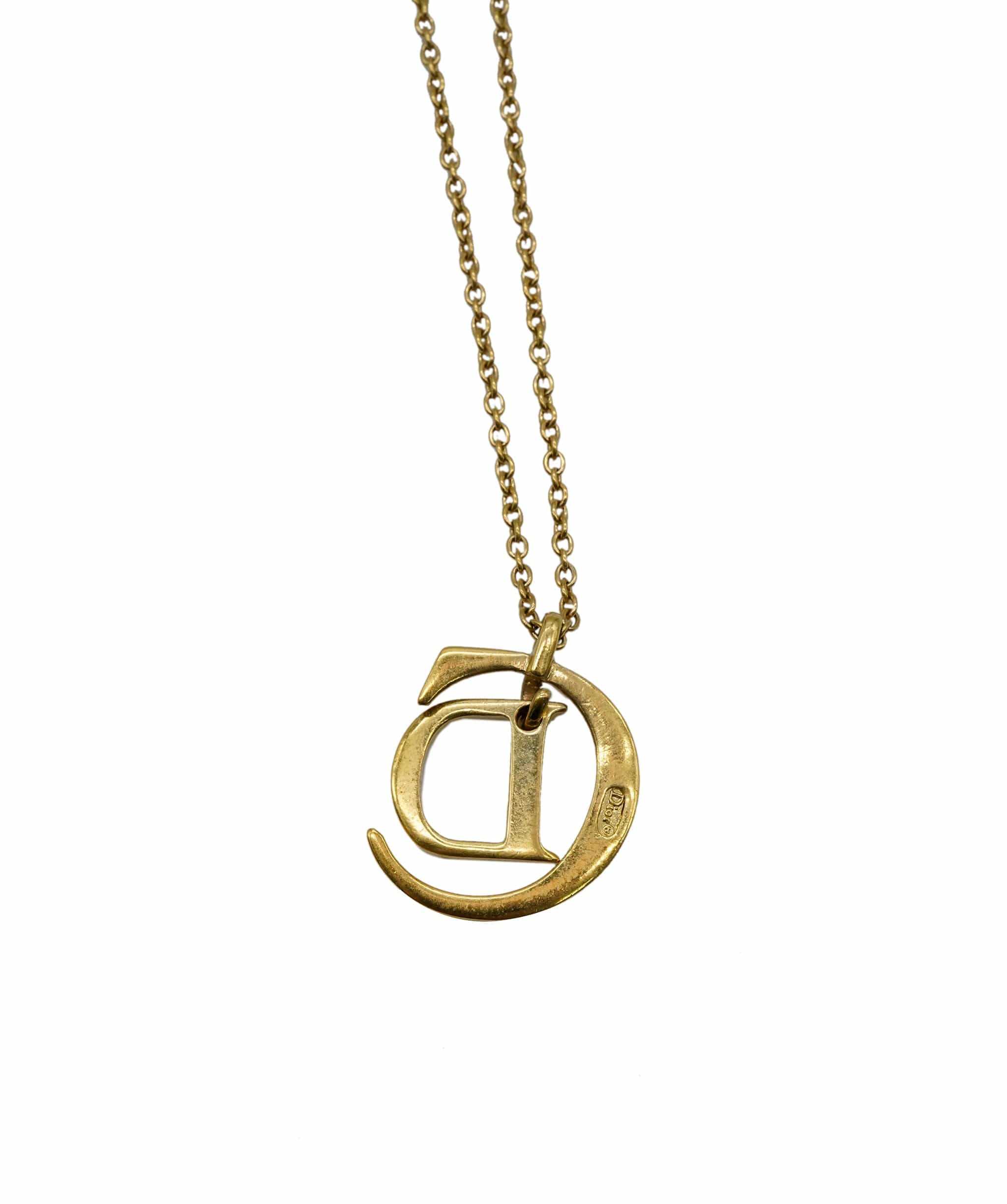 Christian Dior Dior D in C moon necklace AWL4469