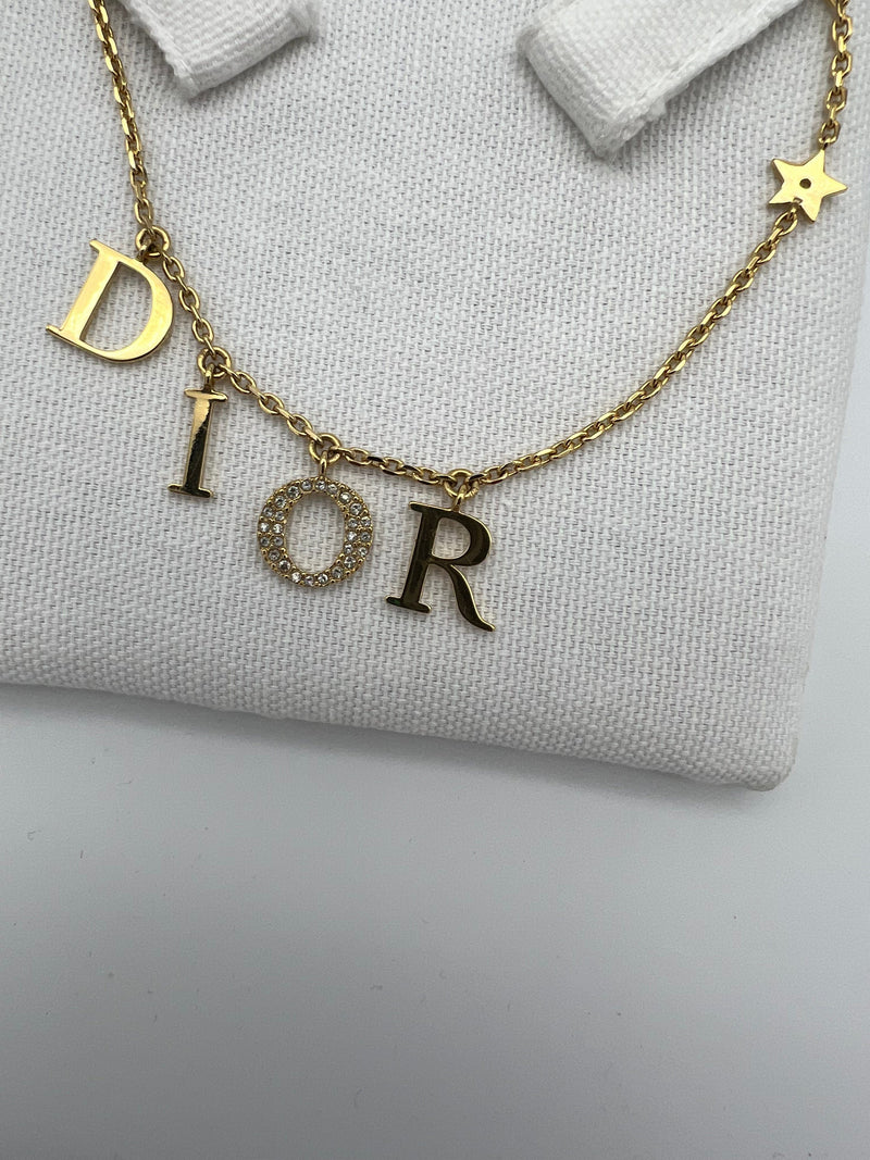 Christian Dior Old Cd Circle Logo Necklace Gold Color Gld With Top  Women039S Fash  eBay