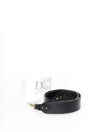 Christian Dior Dior J'ADIOR Black Leather Additional Bag Strap GHW