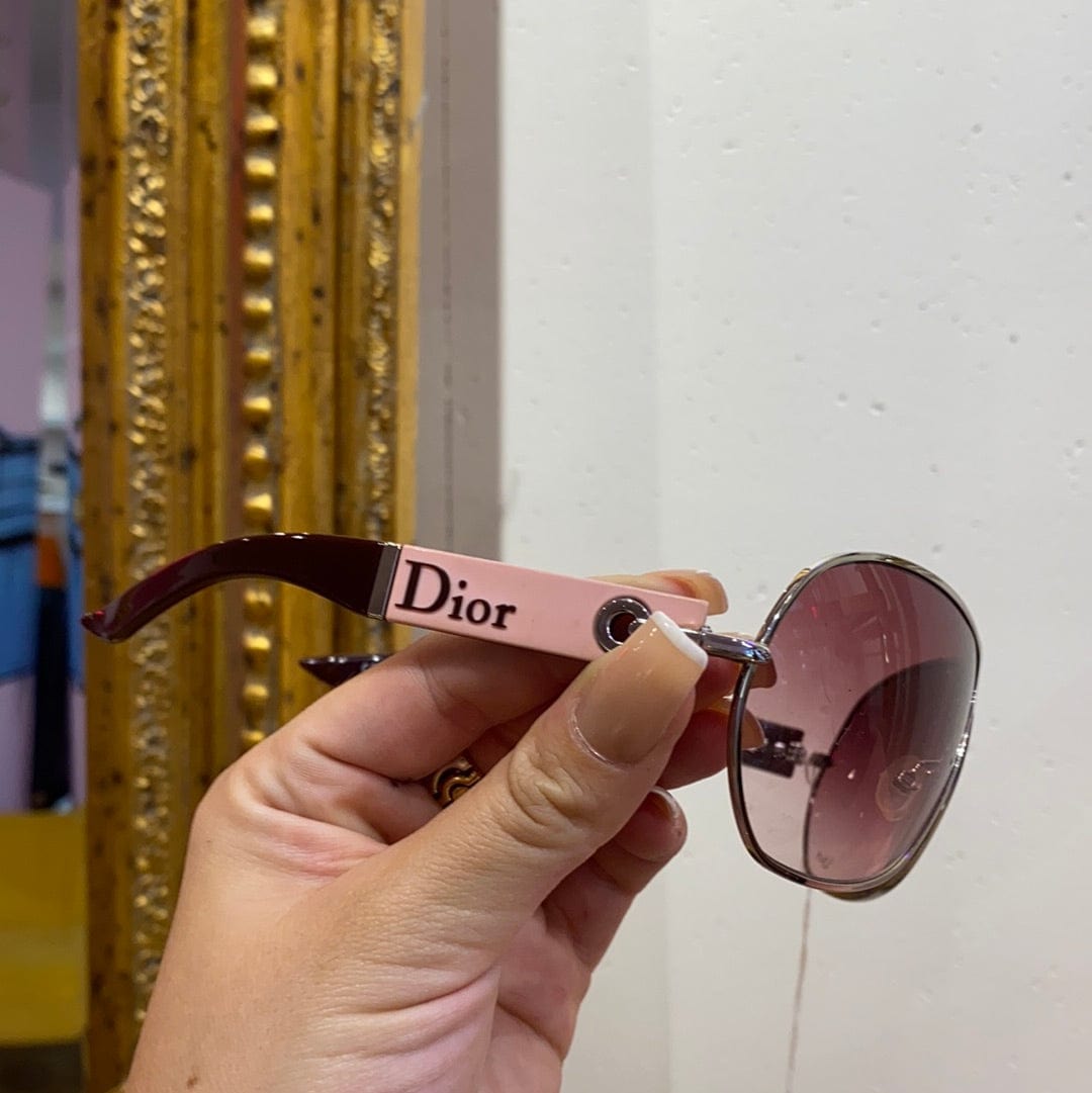 Dior Logo Sunglasses Pink ASL3803 LuxuryPromise