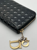 Christian Dior Dior Patent Black Wallet