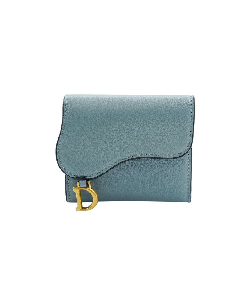 Christian dior outlet saddle wallet