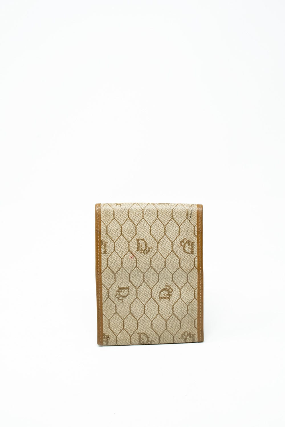 Christian Dior Dior Vintage Honeycomb coated canvas wallet cover - AEL1014