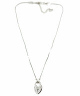Christian Dior Dior Vintage Padlock Silver Necklace with bracelet - AWC1750