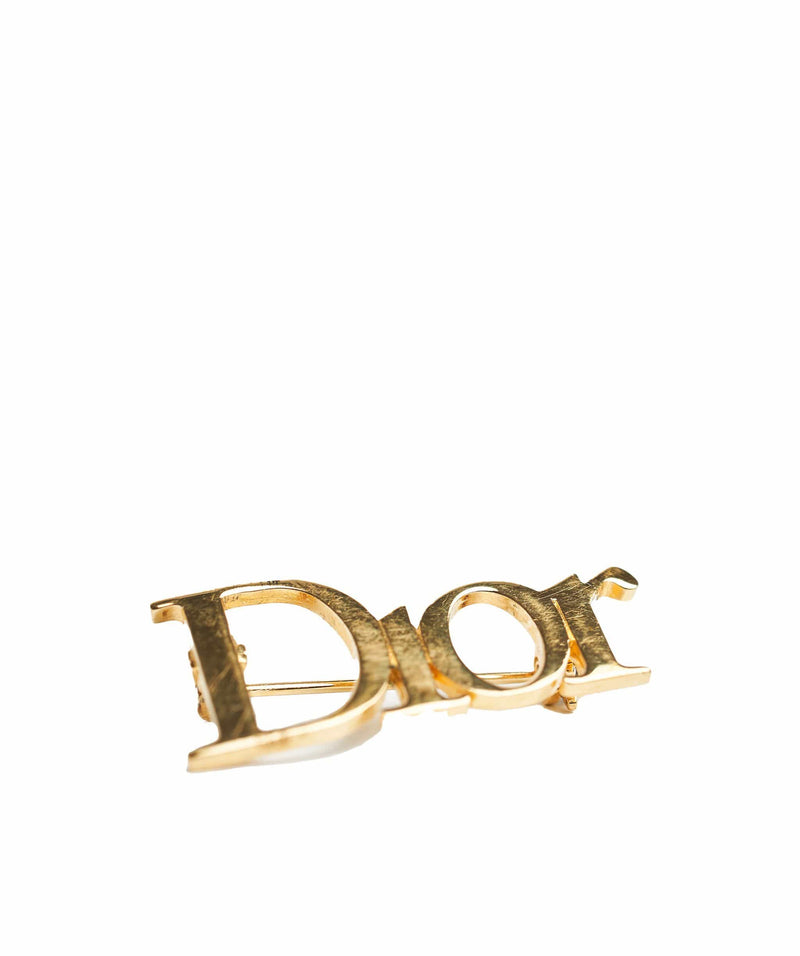 Christian Dior Dior Yellow Gold Brooch