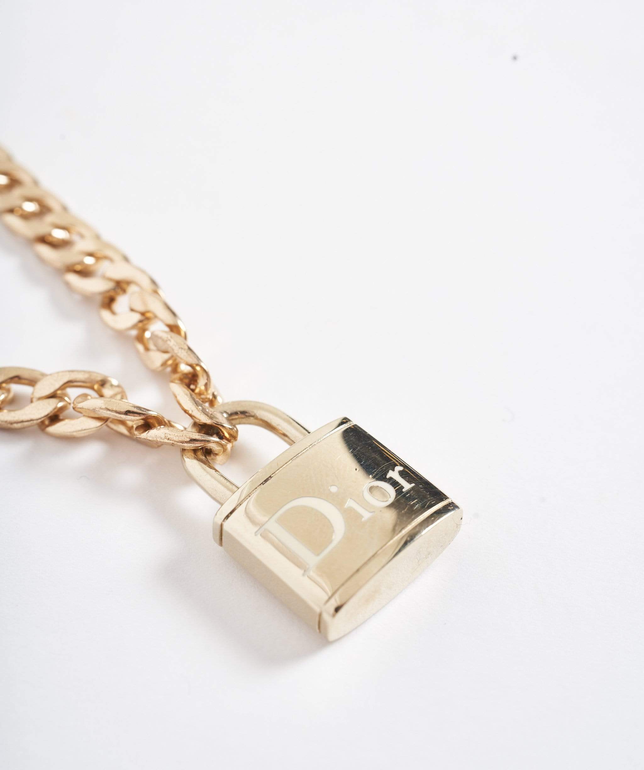 Christian Dior Re purposed necklace Dior Pendant and Chain