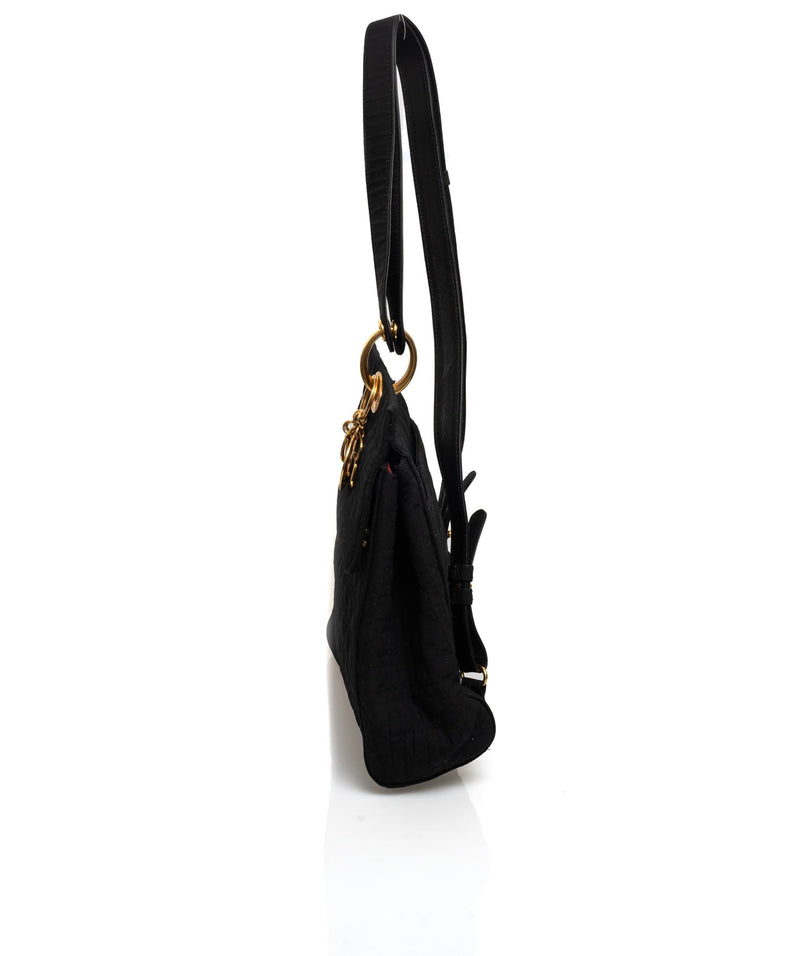 Christian Dior Christian Dior Black Nylon Backpack - AGL1311