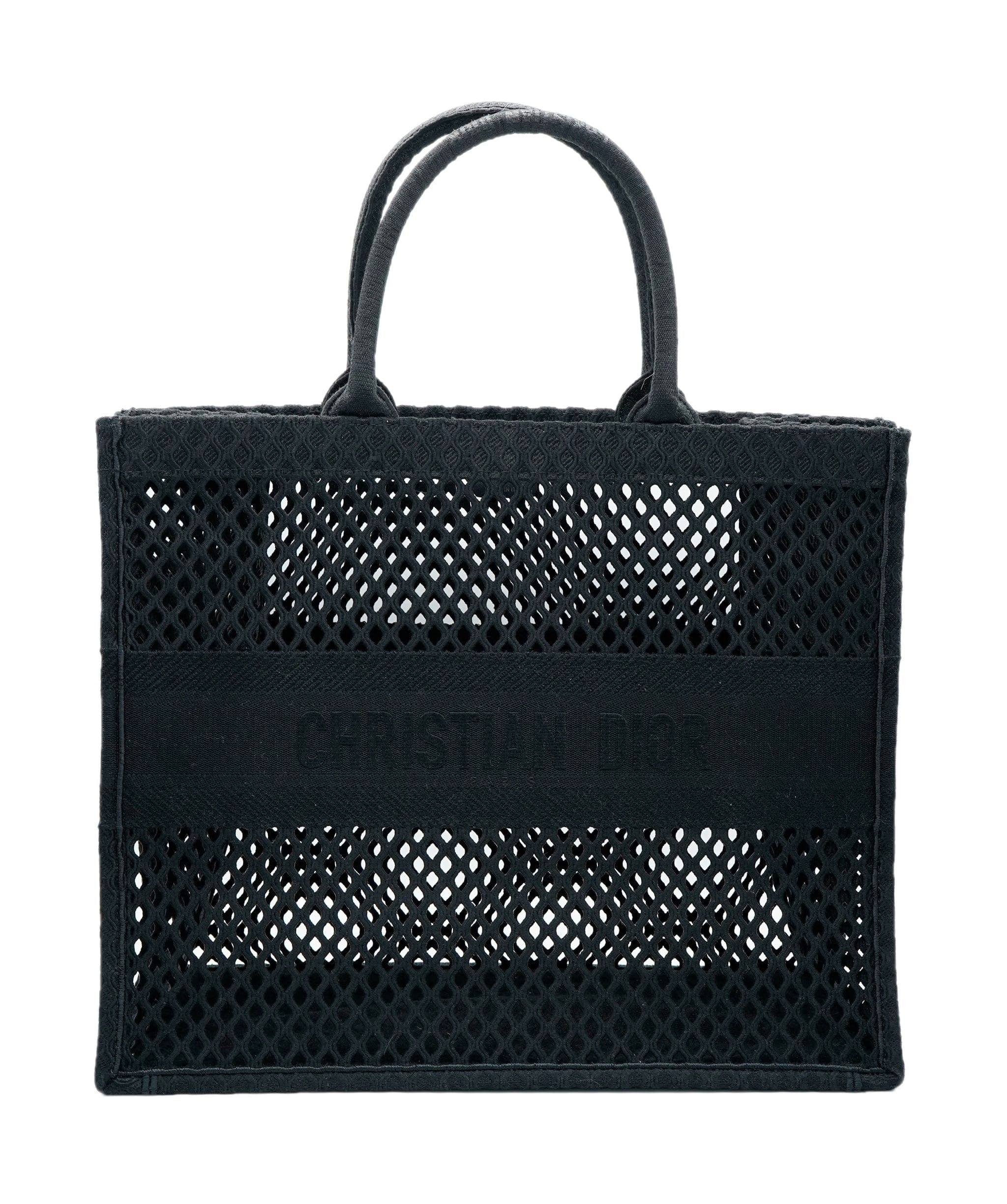 Christian Dior Book Tote Black Mesh ASL7033 – Luxury Promise