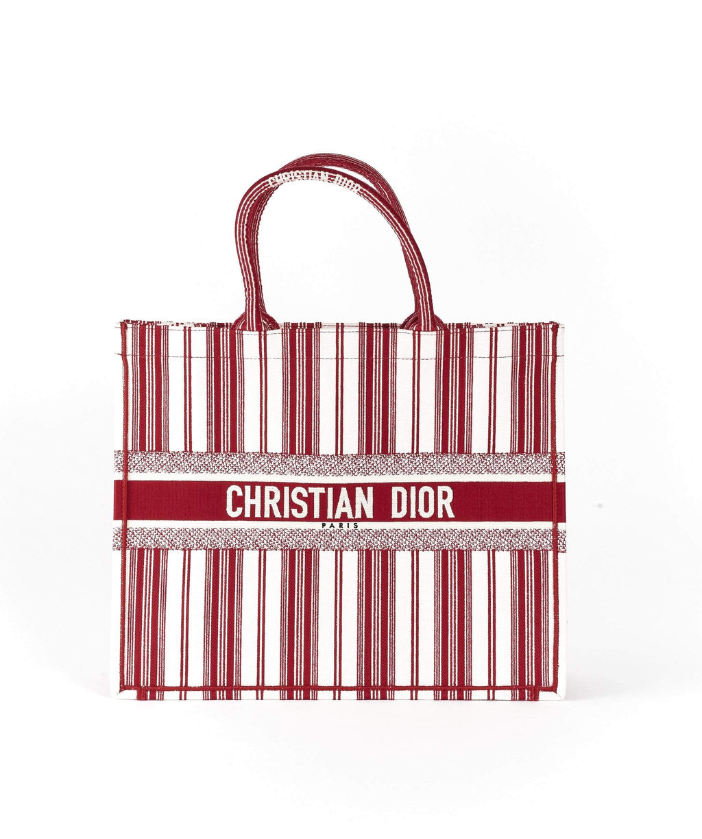 Dior tote online red