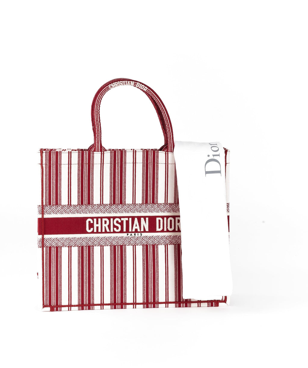 Dior Book tote beige stripe – LuxuryPromise