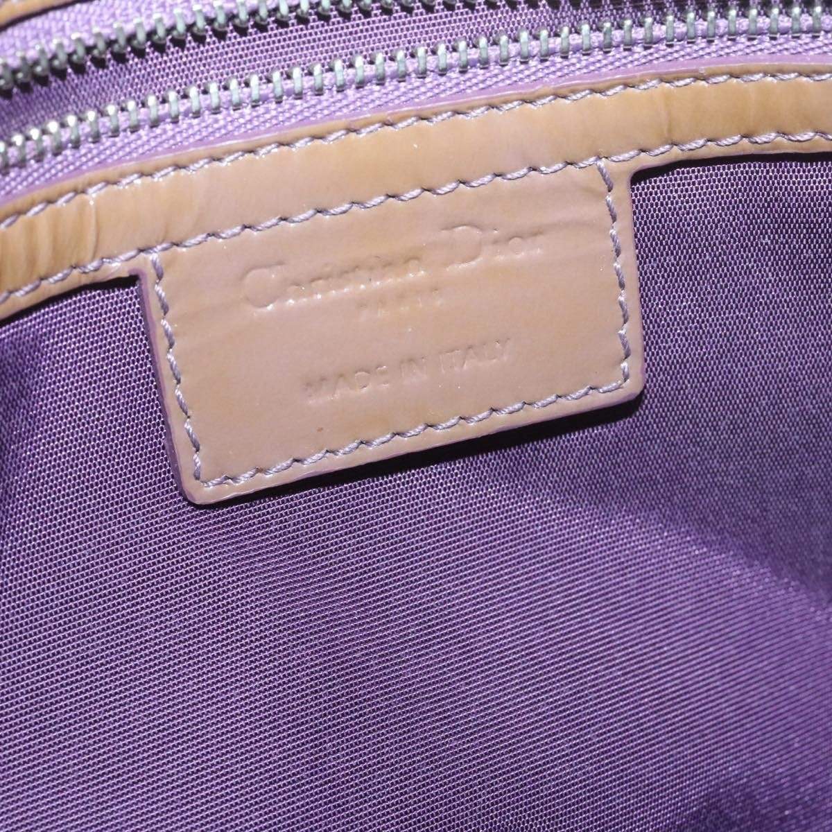 Christian Dior Christian Dior Cannage Shoulder Bag Patent Leather