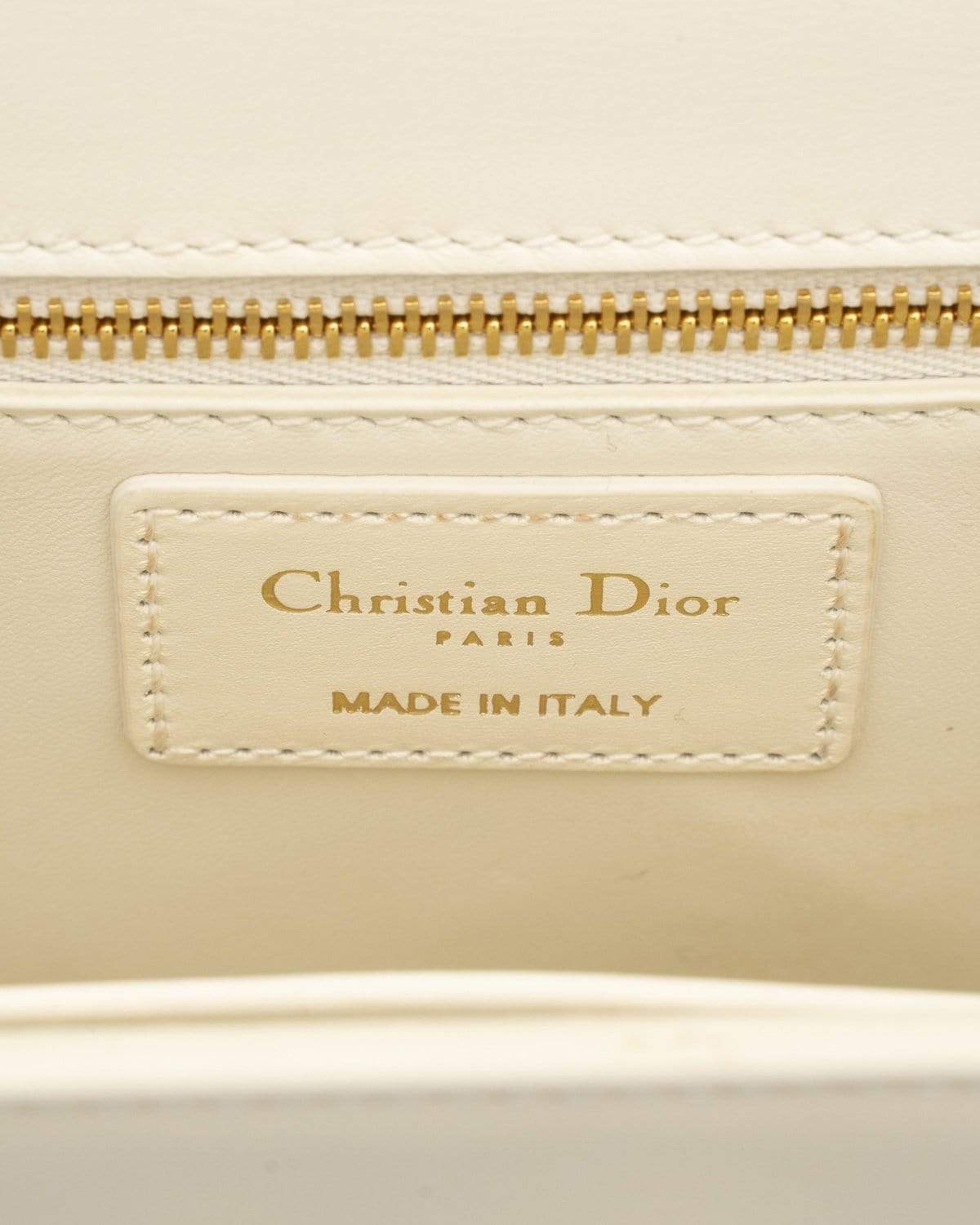 Christian Dior Christian Dior Cream Montaigne Bag - ADL1664