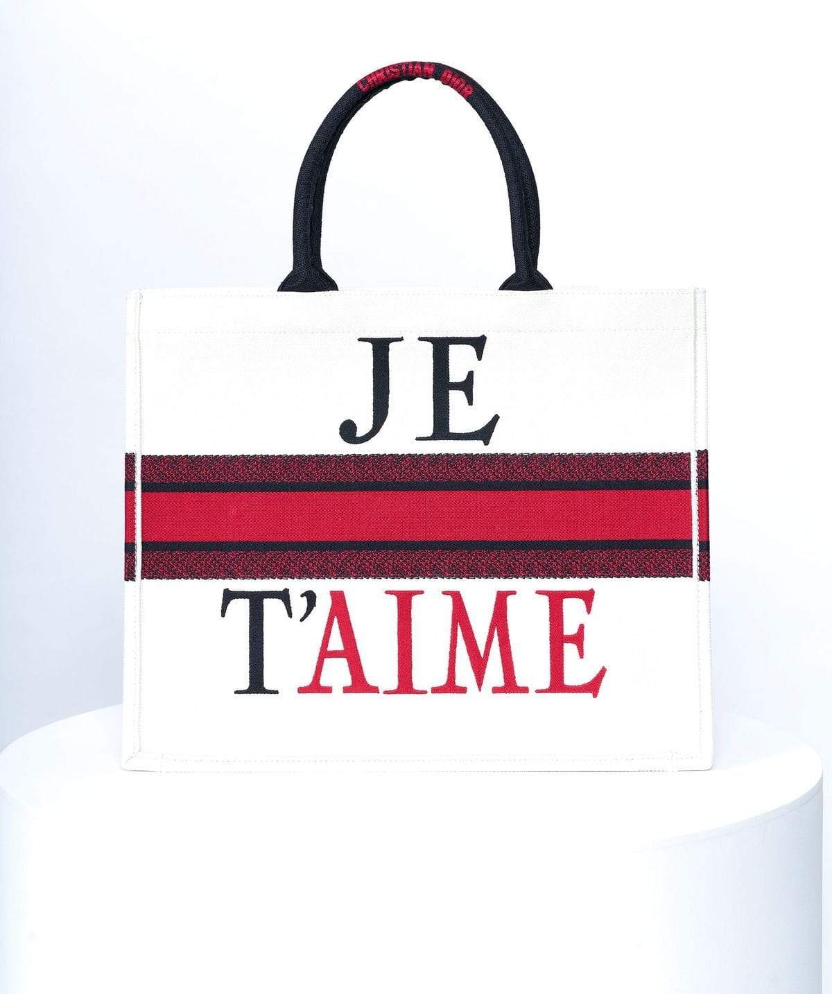 Christian Dior Christian Dior 'Je T'aime' tote bag