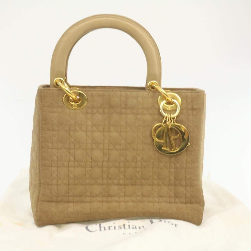 Lady dior nylon on sale bag