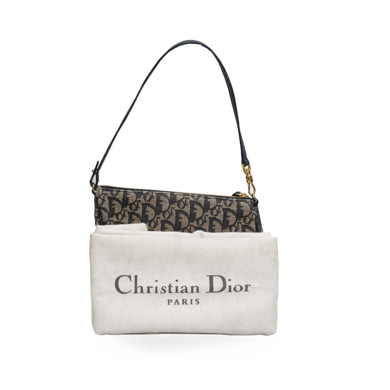 Christian Dior Christian Dior Trotter Canvas Saddle Bag Pouch - AWL1589