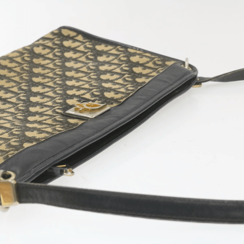 Christian Dior 1970s Burgundy Trotter Canvas Leather Trim Travel Bag –  Featherstone Vintage