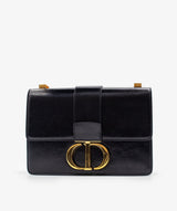 Christian Dior Dior 30 Montaigne Black Calfskin Bag