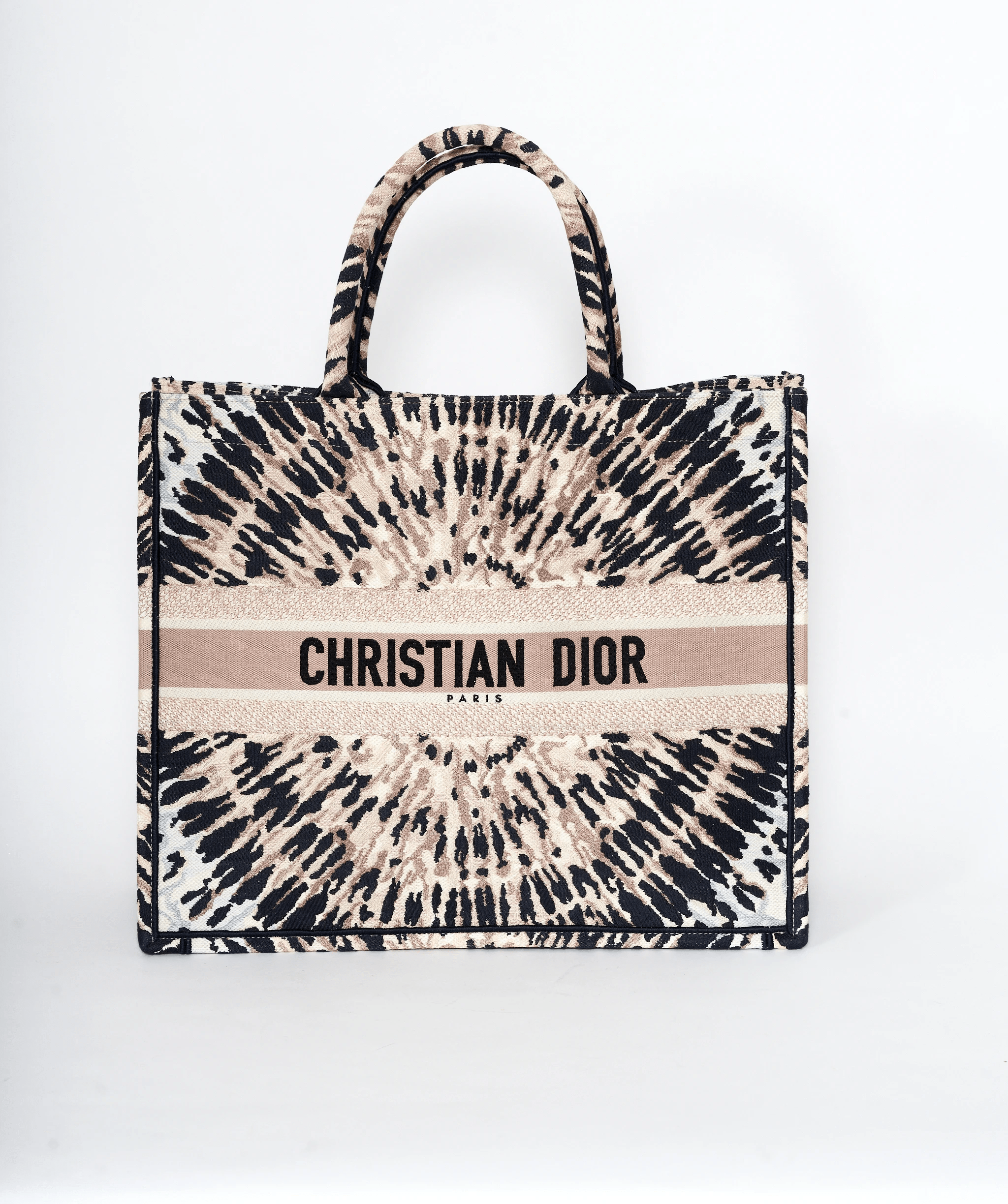 Christian Dior Dior book tote large tie dye