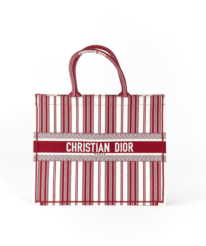 Dior tote bag discount red