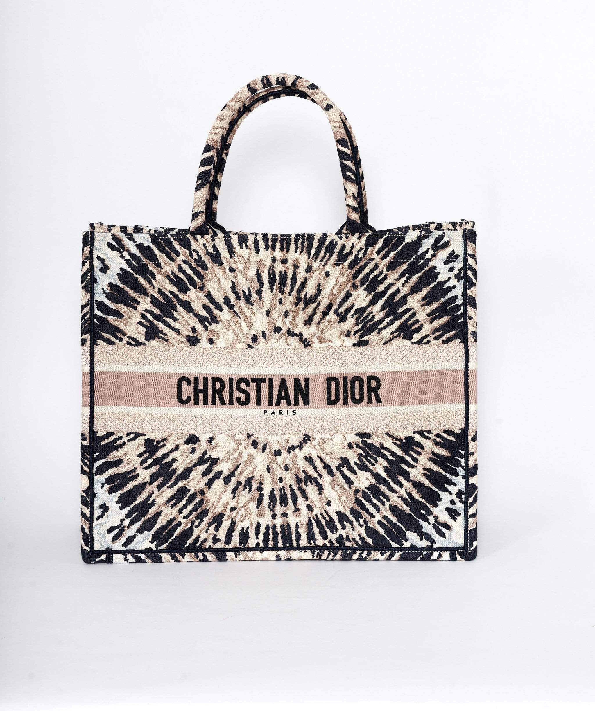 Christian Dior Dior Large Tie Dye Print Book Tote