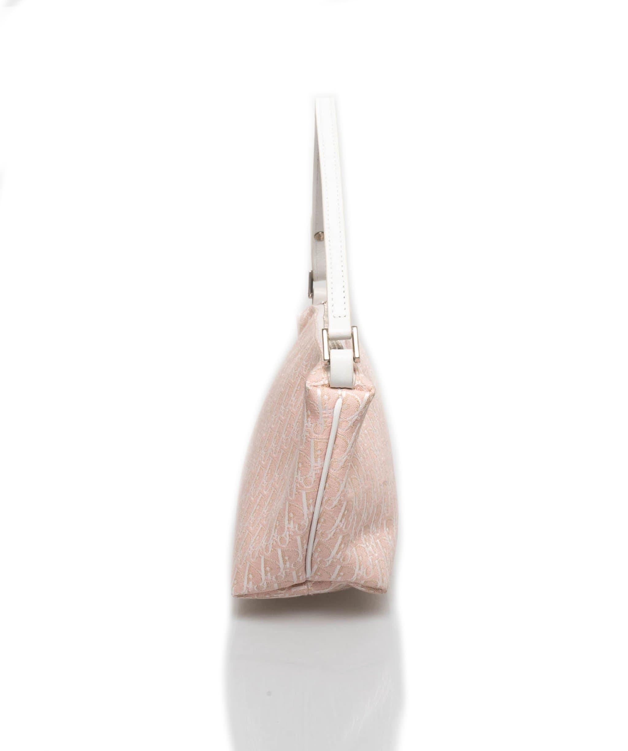 Christian Dior Dior Pink Oblique Canvas Mini Pochette AGC1027