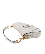 Christian Dior Dior Saddle White Calfskin Leather Bag AWL1332
