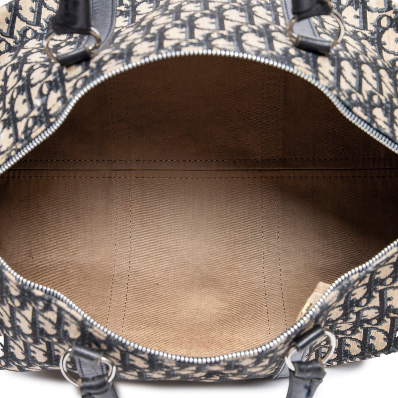 Christian Dior Trotter Handbag Mini Boston Bag Canvas W 30cm