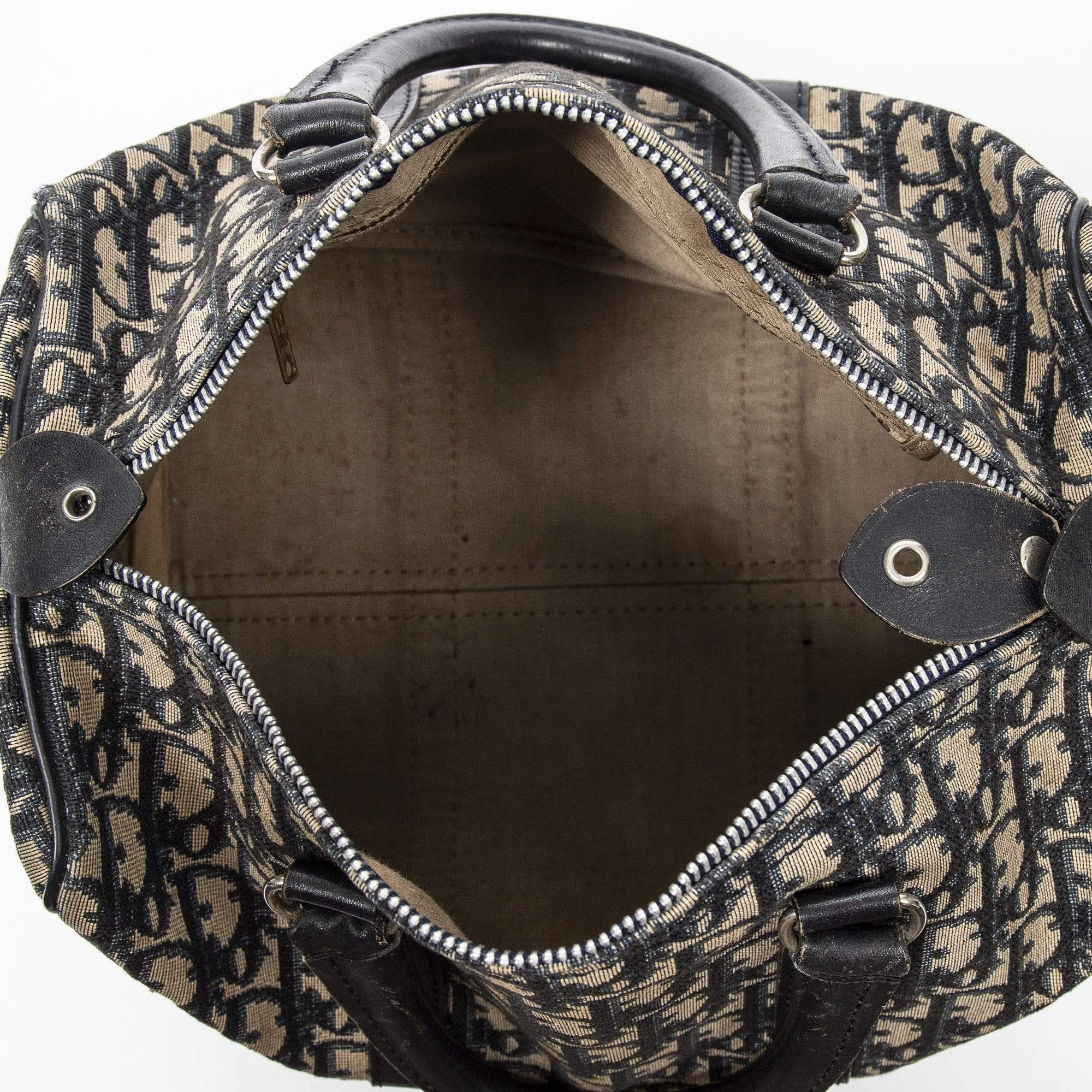 Christian Dior Dior Vintage Trotter Oblique Handbag MW2412