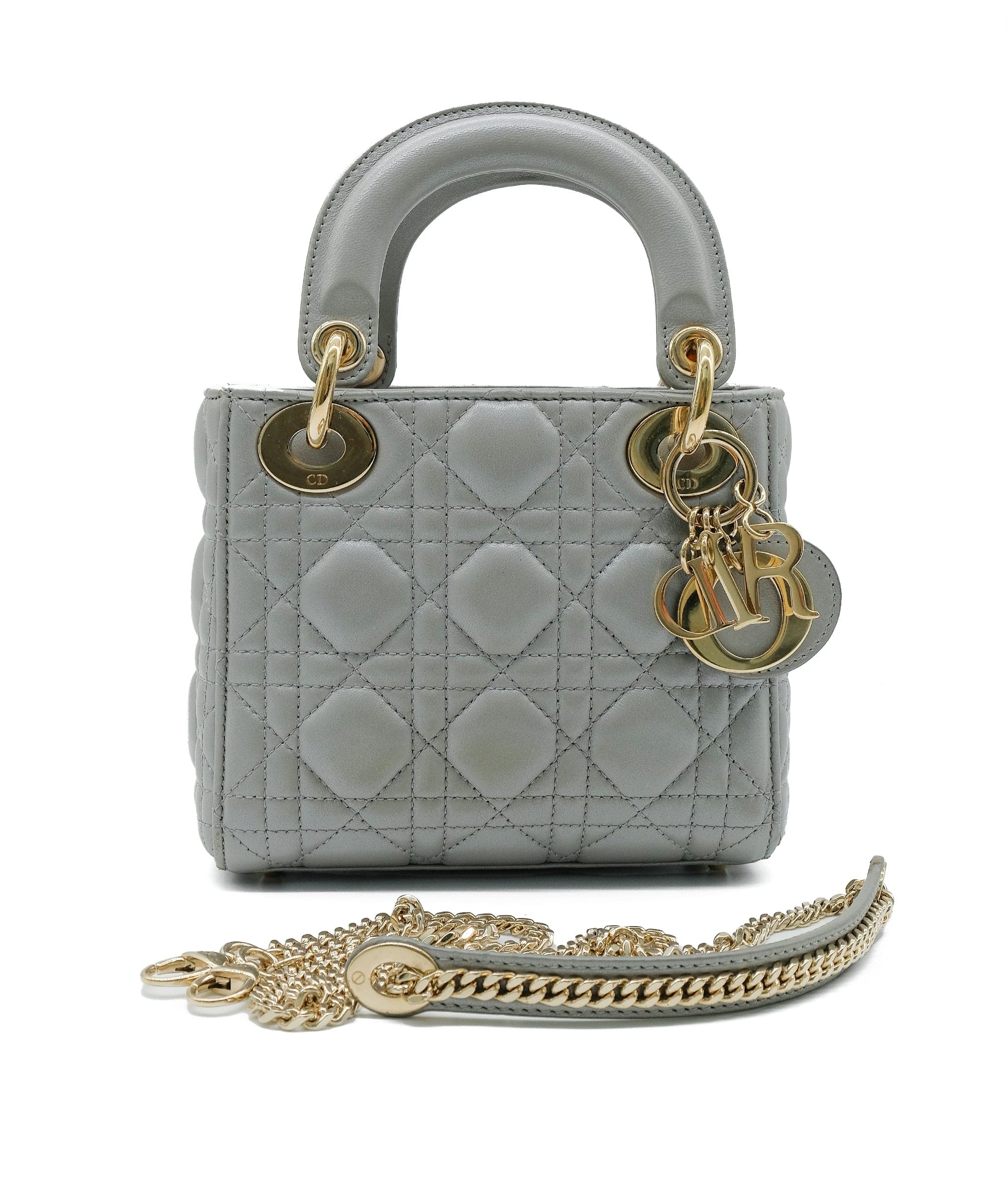 Christian Dior Lady Dior Mini Grey RJC2129