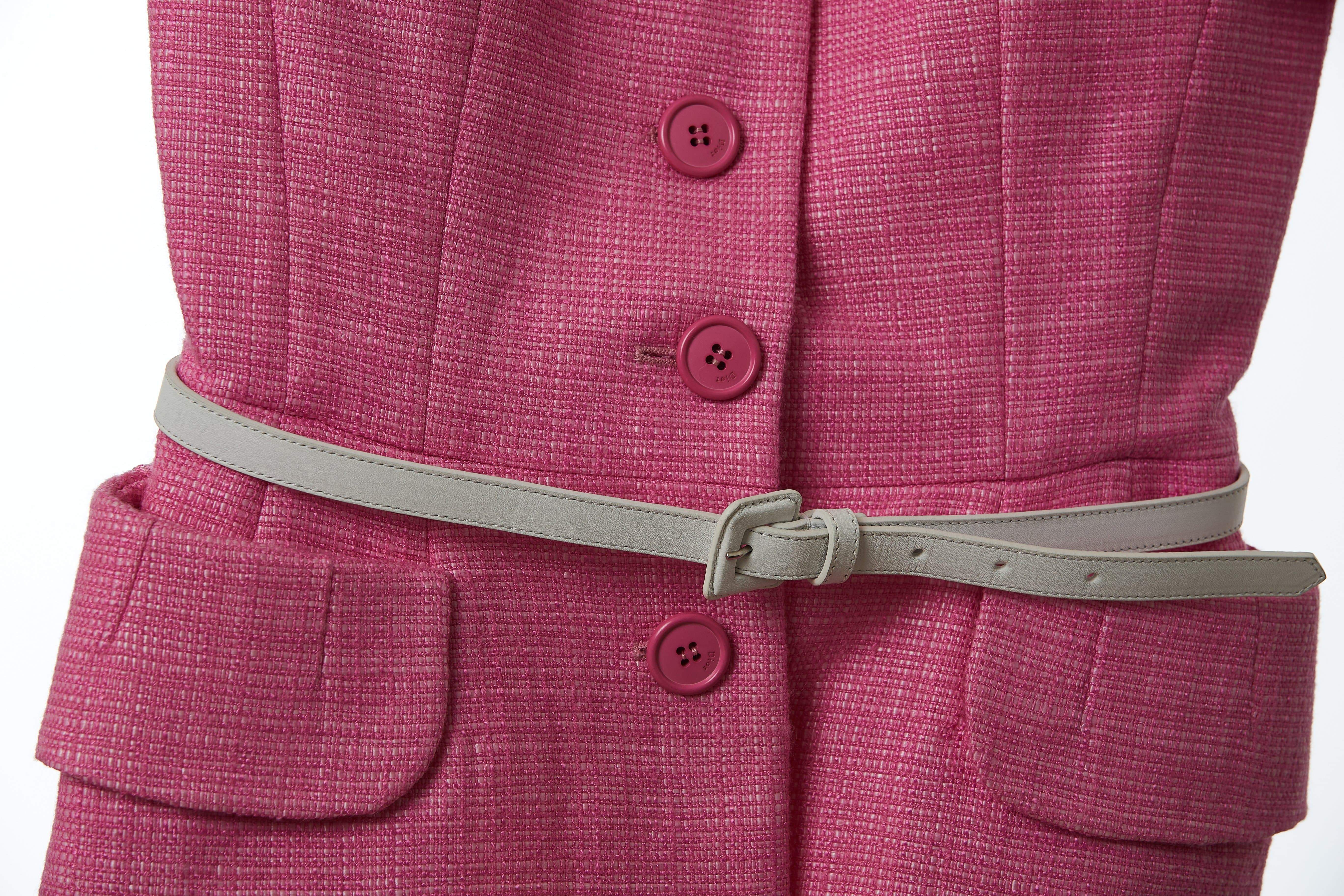 Christian Dior Christian Dior Pink Vest Top