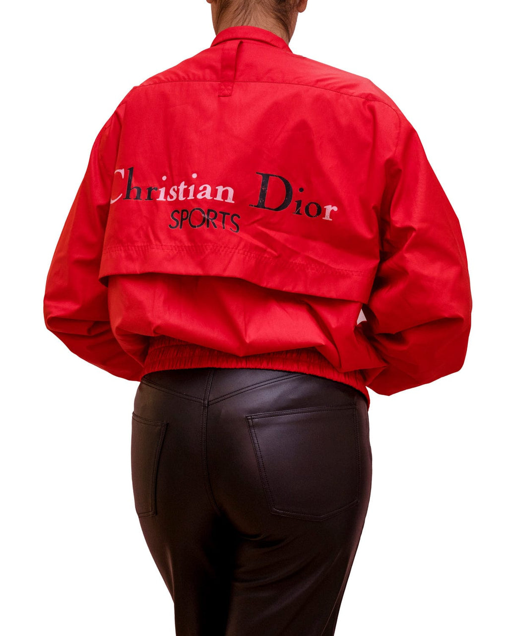 Christian Dior Sports Red Nylon Jacket - ASL2025 – LuxuryPromise