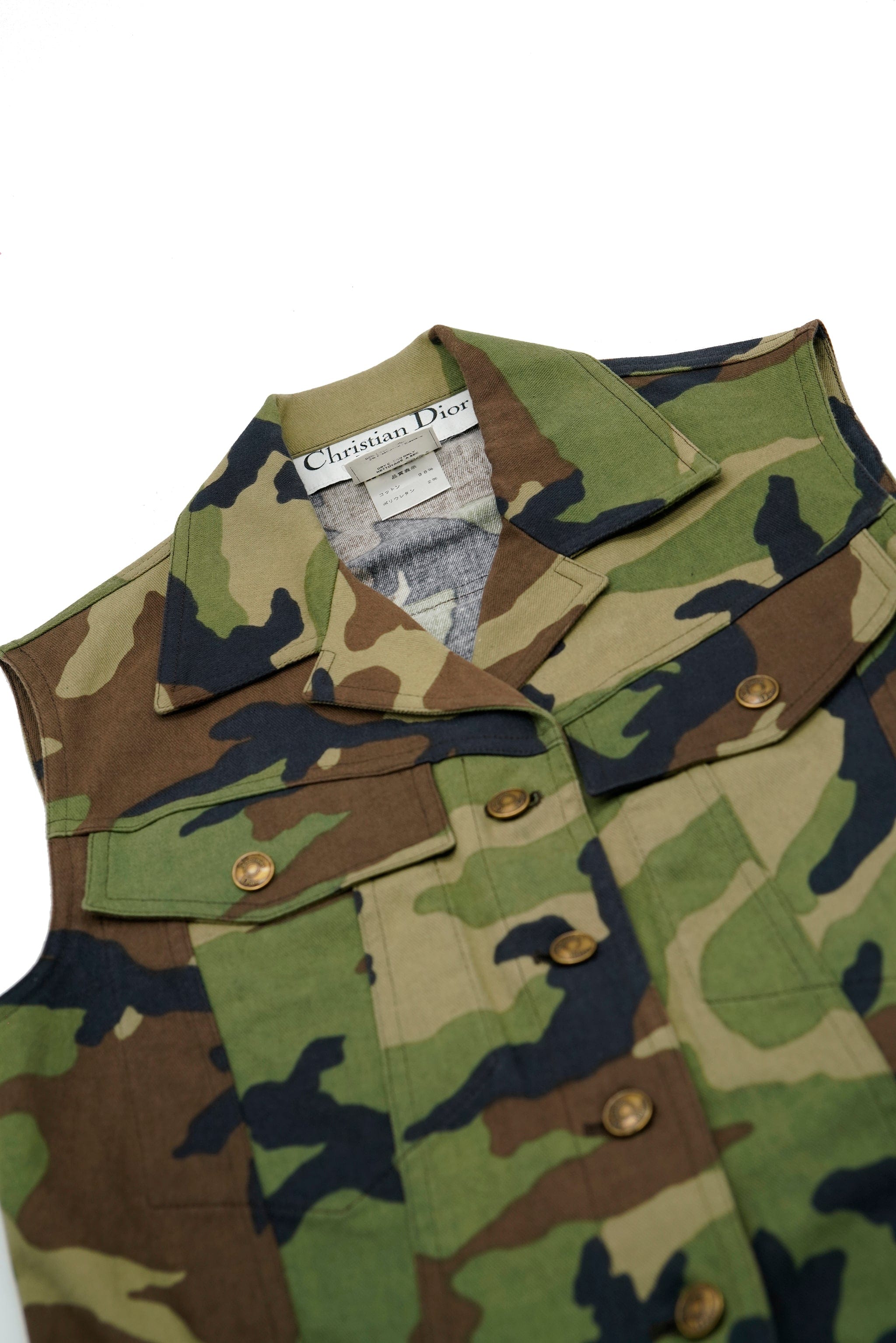 Dior fashion tactical vest