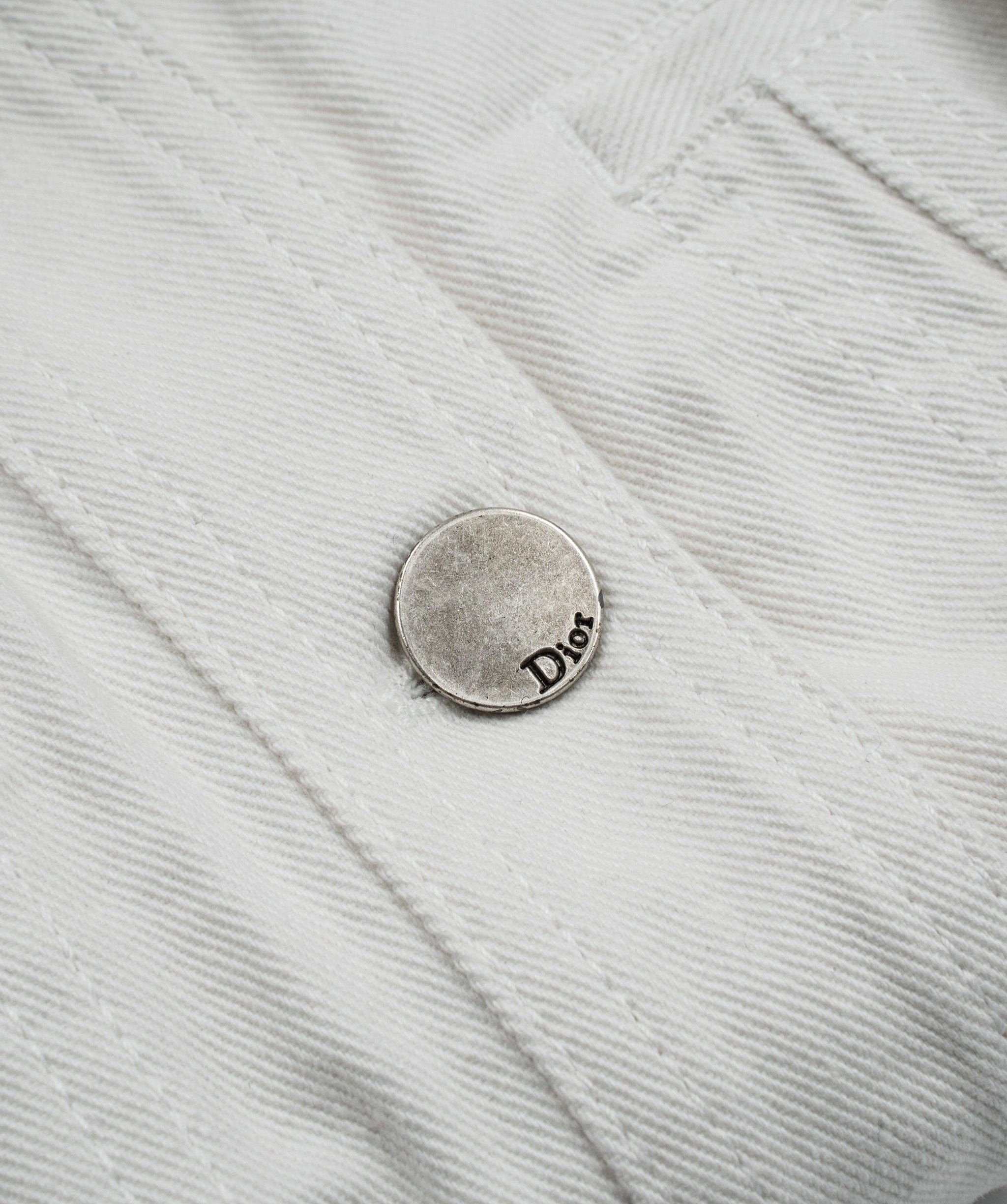 Christian Dior Dior White Denim Jacket ASL5134