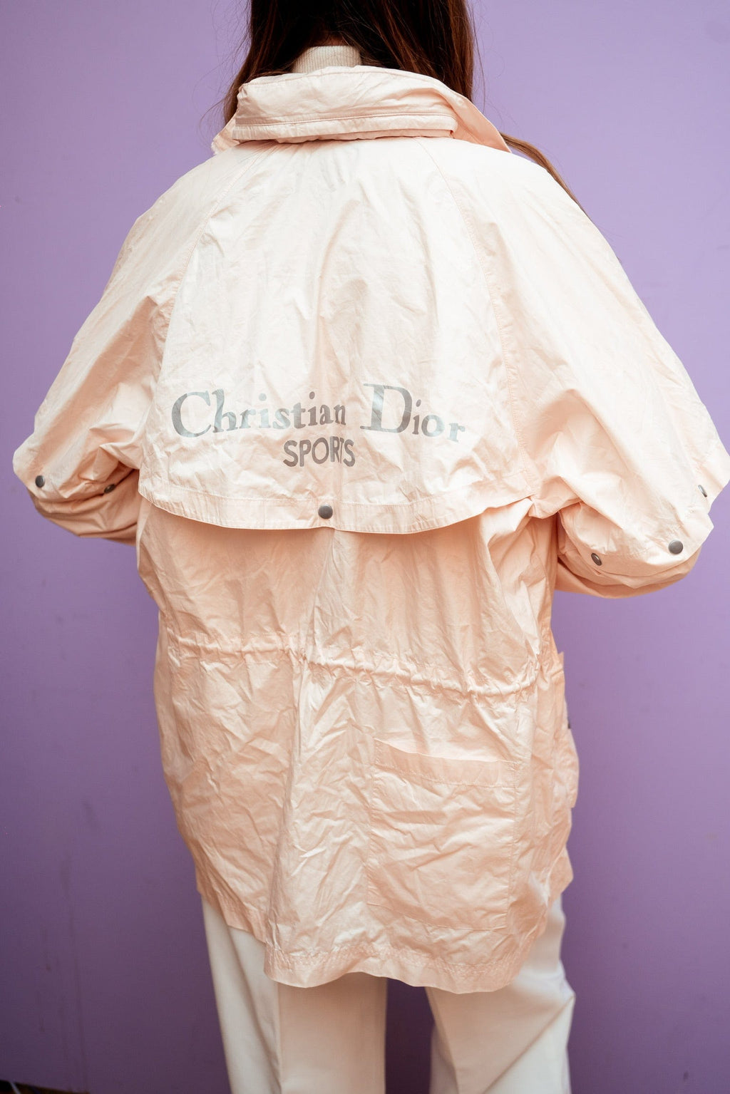 Christian Dior Vintage Trotter Monogram Logo Puffer Jacket Kid039s 12A  Pink RankA  eBay