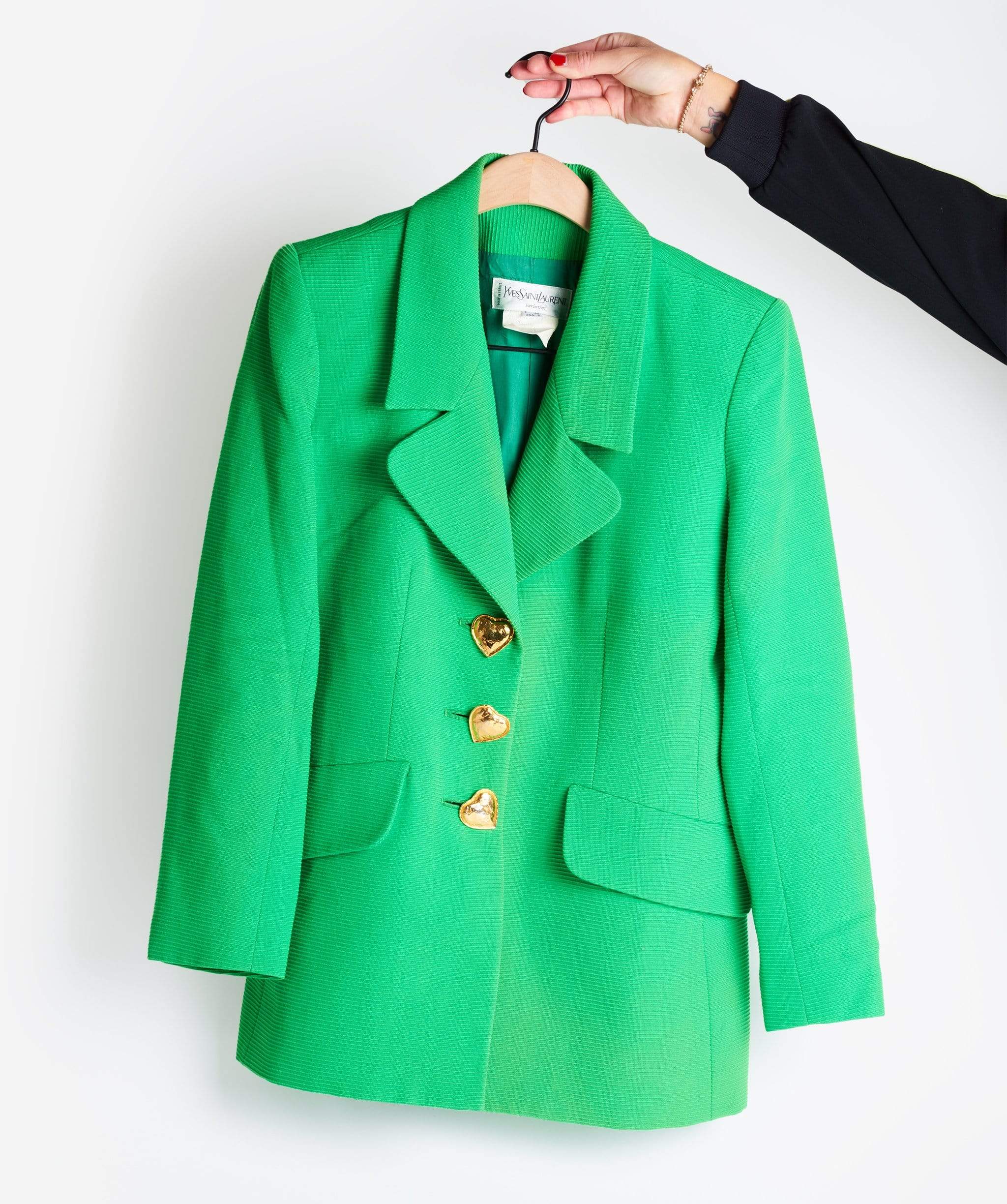 Christian Dior YSL Vintage Green Blazer