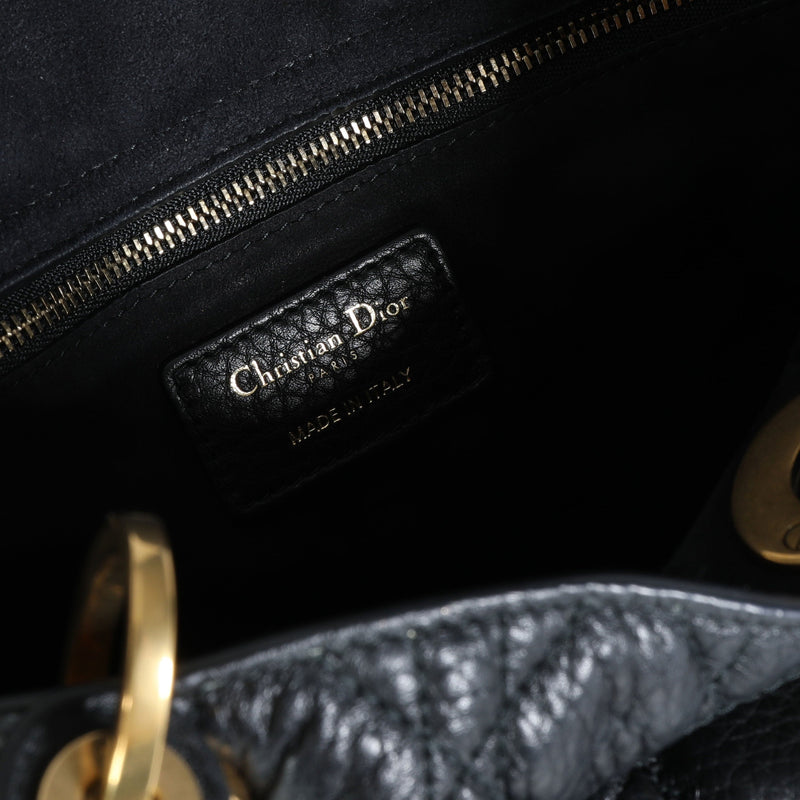 Christian Dior, Christian DIOR Sac Lady Dior en cuir Cannage