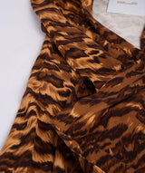 Diane Von Diane Von furstenberg new Jeanne Two tiger dress