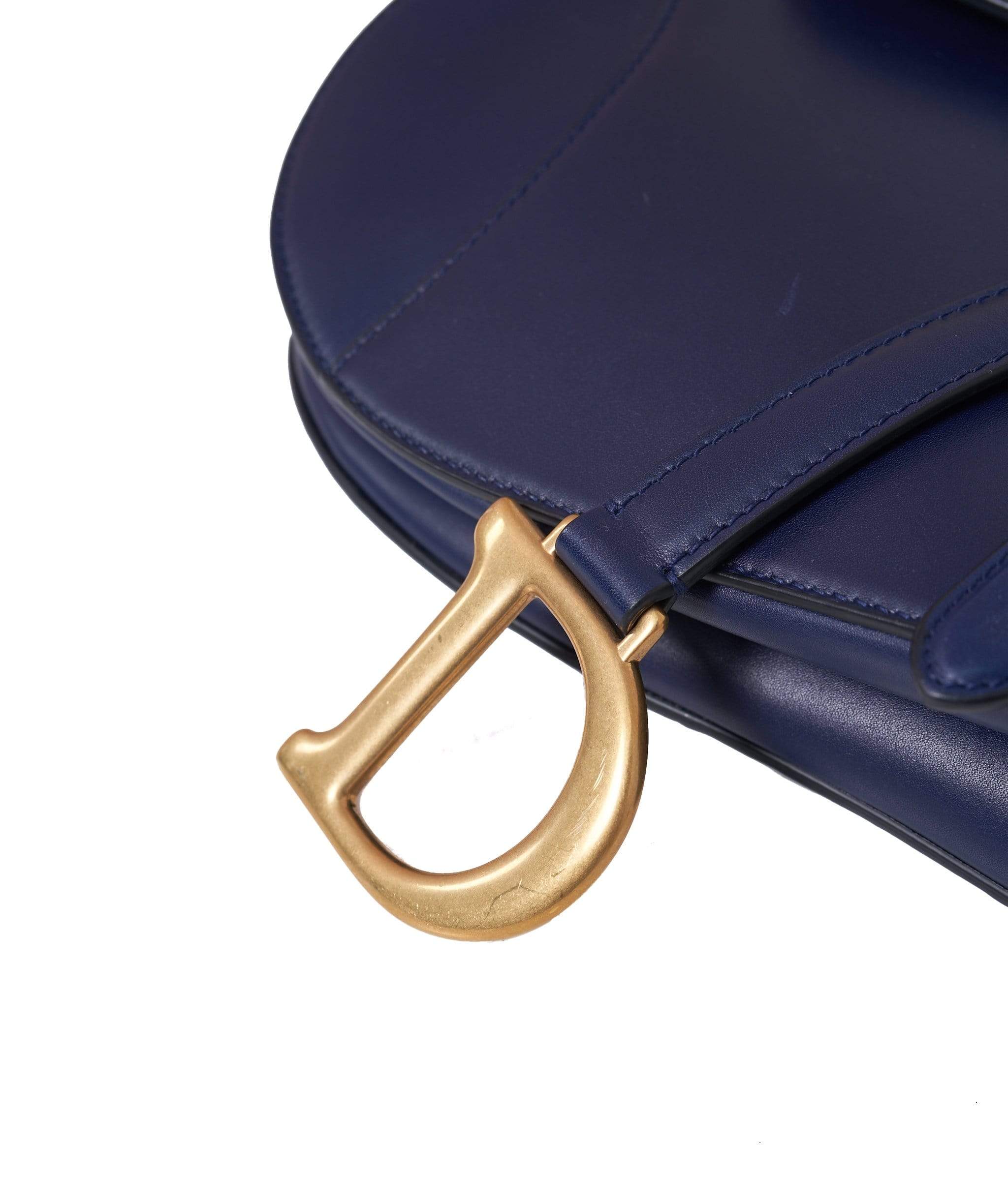 Dior Christian Dior Blue Saddle Bag - ADL1304