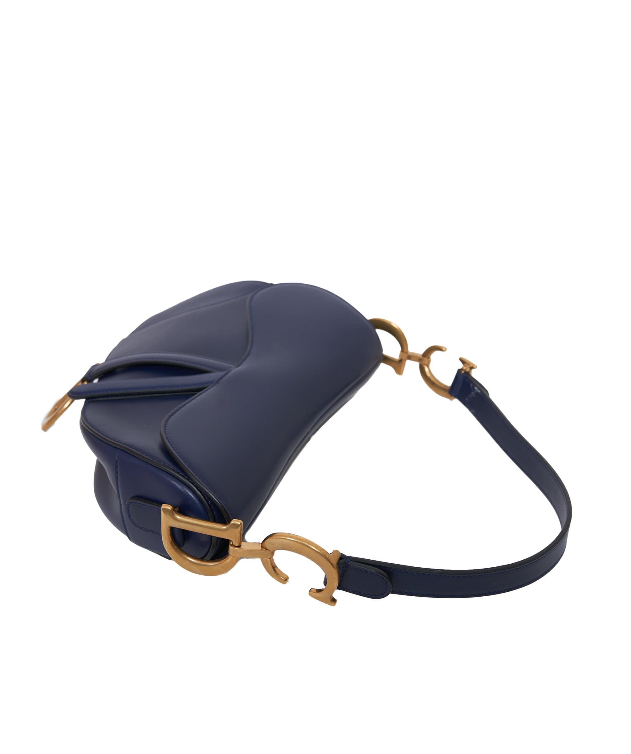 Dior Christian Dior Blue Saddle Bag - ADL1304